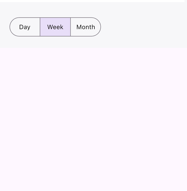 SegmentedButton rendered natively on iOS